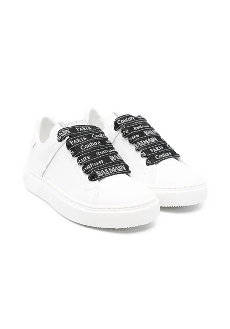 Sneakers con logo BALMAIN KIDS | BX0A26 Z2504100NE